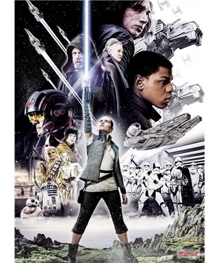 Non-woven photomural Star Wars Poster Classic 1 from Komar